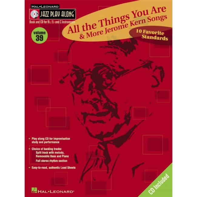 Jazz Play-Along vol. 39: All The Things You Are And More Jerome Kern Songs